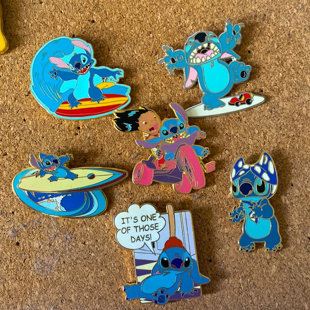 Disney Trading Pins - Stitch Lot